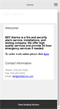 Mobile Screenshot of befalarms.com